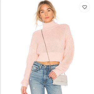 Lovers + Friends Mock Neck Sweater